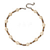 Sea Turtle Dyed Synthetic Turquoise & Coconut Heishi Beaded Necklaces for Men FS-WG4C8C3-02-3