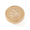 Christmas Series Wax Seal Brass Stamp Head AJEW-Z031-04G-13-2