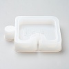 Square Puzzel Silicone Storage Box Molds DIY-I044-28-5