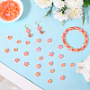 100Pcs 2 Styles  Transparent Acrylic Beads OACR-SC0002-41A-3