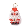 Glass Pendants PALLOY-MZ01022-1