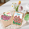 Flower Theme DIY Scrapbooking Tools DIY-TN0001-03-4