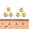 Brass Rhinestone Spacer Beads RB-A014-Z6mm-05G-3