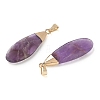 Natural Amethyst Pendants GG-CBA9F30-03G-01-2
