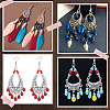 Tibetan Style Alloy Daisy Spacer Beads FIND-SP0003-79-4