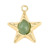 Natural Green Aventurine Pendants GG-G001-01G-06-1