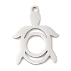 201 Stainless Steel Pendants STAS-Q341-12P-1