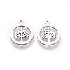 Non-Tarnish 304 Stainless Steel Charms X-STAS-I098-03-2