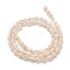Natural Cultured Freshwater Pearl Beads Strands X-PEAR-J005-56-01-3