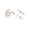 304 Stainless Steel Studs Earrings EJEW-M208-09P-2