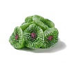 Resin Imitation Coral Ornaments DJEW-G026-10B-1