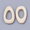 Undyed Natural Beech Wood Beads WOOD-N003-005-2