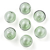 Transparent Blow High Borosilicate Glass Globe Beads X-GLAA-T003-09D-3