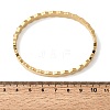 304 Stainless Steel & Rhinestone Bangles for Women BJEW-H644-03G-5