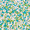 Opaque Glass Round Seed Beads GLAA-TAC0025-07A-03-3
