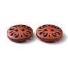 Flat Round 2-hole Basic Sewing Button FIND-WH0416-58B-01-2
