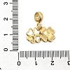Brass European Dangle Charms KK-A268-32G-3
