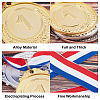 AHANDMAKER 12Pcs 3 Styles Zinc Alloy Medals NJEW-GA0001-02-4