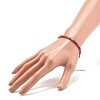 Natural Malaysia Jade(Dyed) Beaded Bracelets for Women or Men BJEW-JB07791-4