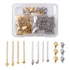 Craftdady DIY 304 Stainless Steel Jewelry Finding Kits DIY-CD0001-09-1