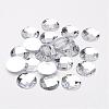 Acrylic Rhinestone Cabochons GACR-R002-18mm-08-1