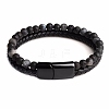 Natural Lava Rock  Beaded Bracelets PW24070692209-1