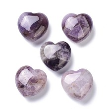 Natural Amethyst Heart Love Stone G-Z020-06