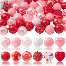 DIY Bubblegum Bracelet Pendant Decoration Making Kit for Valentine's Day DIY-CJC0007-02