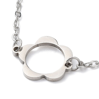 Tarnish Resistant 201 Stainless Steel Link Bracelets with Cable Chains LS-BJEW-P297-01P-A-1