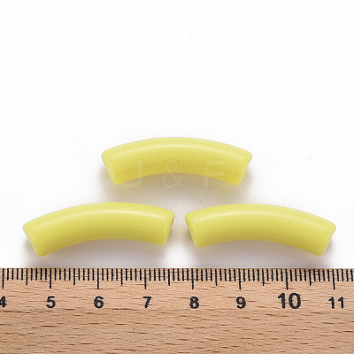 Opaque Acrylic Beads X-MACR-S372-002B-S024-1