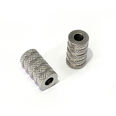 Tarnish Resistant 304 Stainless Steel Tube Beads LS-STAS-G161-11P-1