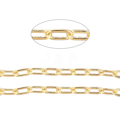 Brass Cable Chains CHC011Y-G-1