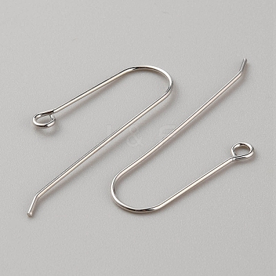 Brass Earring Hooks KK-WH0044-141A-P-1