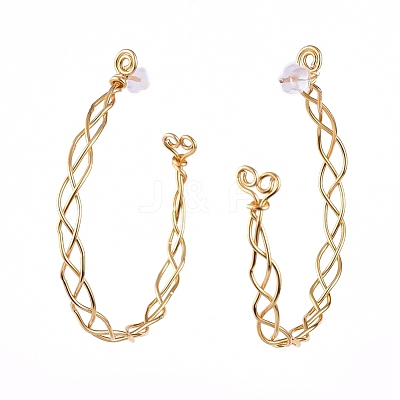 Stud Earrings EJEW-JE03882-1