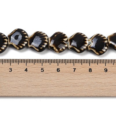 Handmade Porcelain Beads Strands PORC-Q002-01A-09-1