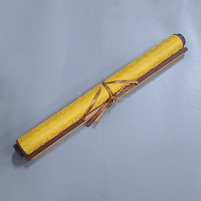 Non-woven Fabric with Plastic with Polyester with Iron Chinese Calligraphy Brush Water Writing Magic Cloth AJEW-WH0609-472C-1