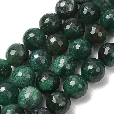 Natural Fuchsite Beads Strands GG-CBADA9D-A01-10mm-1