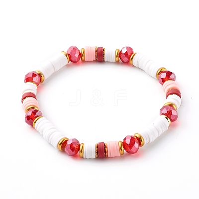 Stretch Beaded Bracelets Sets BJEW-JB06201-1