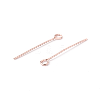 Brass Eye Pin KK-WH0058-01C-RG-1