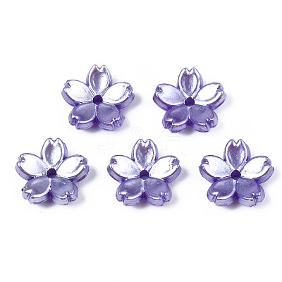 Acrylic Imitation Pearl Beads OACR-N012-002-1