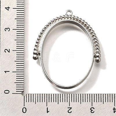 Alloy Open Back Bezel Pendants PALLOY-I223-11P-1
