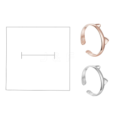 Paper Cardboard Jewelry Ring Boxes X3-CBOX-E012-05A-1