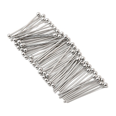 SHEGRACE Brass Ball Head Pins XGR0086P-28P-1