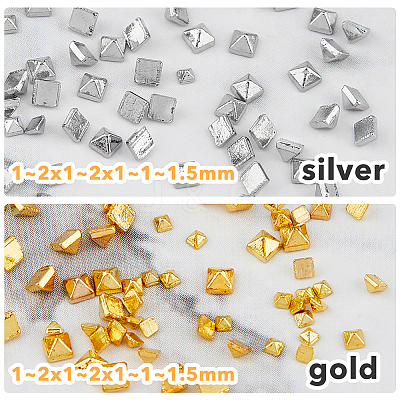 6 Bags 6 Style Alloy Cabochons MRMJ-HY0002-46-1