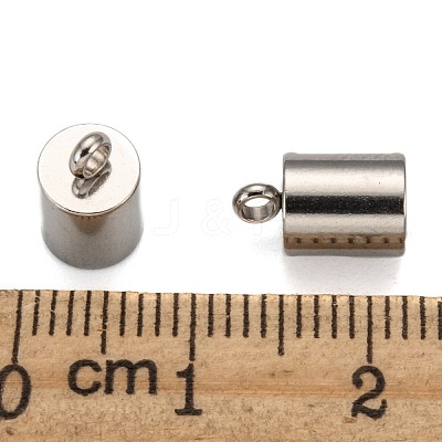 Tarnish Resistant 304 Stainless Steel Cord Ends X-STAS-M250-06-1