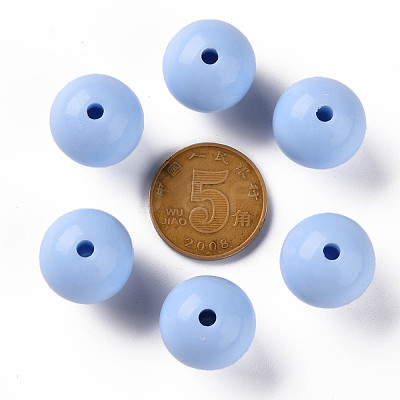 Opaque Acrylic Beads MACR-S370-C16mm-SS2113-1