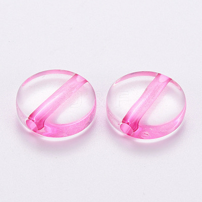 Transparent Acrylic Beads TACR-S154-09A-82-1