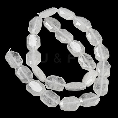 Natural Quartz Crystal Beads Strands G-P544-B11-01-1