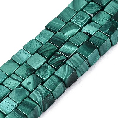 Natural Malachite Beads Strands G-Q608-24-1