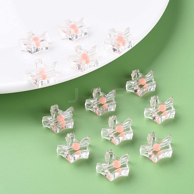 Transparent Acrylic Beads MACR-S373-105-B01-1